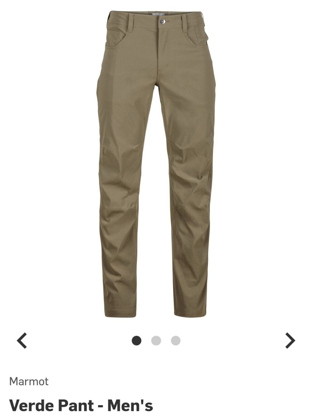 MARMOT Verde Mens Hiking Climbing Pants 34